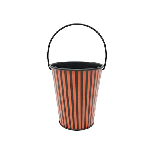 4.5" Halloween Iron Bucket Tabletop Décor by Ashland